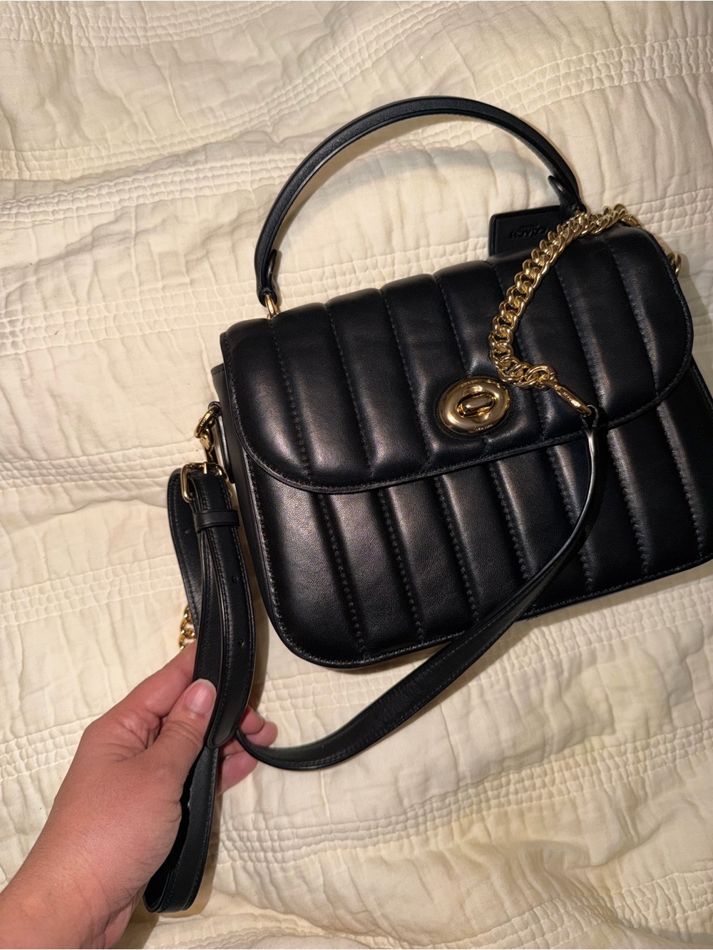 Coach Marlie Quilted Top Handle - Picture 11 of 11